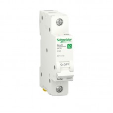 R9F12132 - Автоматический выключатель RESI9, 1P In=32 A, Кривая C, 6 кА, Schneider Electric