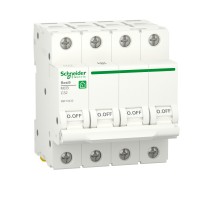 R9F12432 - Автоматический выключатель RESI9, 4P In=32 A, Кривая C, 6 кА, Schneider Electric