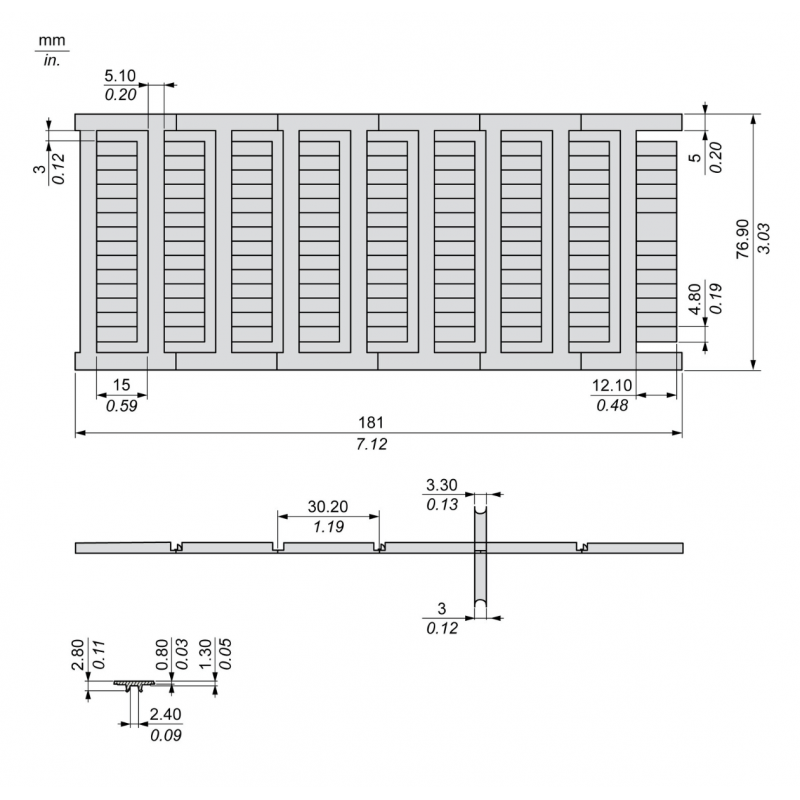RXZL520 - Маркировка для реле RPM/RXM/RXG/RUM, Schneider Electric