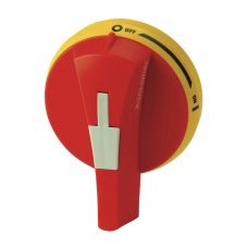 Ручка выносная фронтальная/боковая для SIRCO MV (I-0) 100...160 А, IP65, Тип S0, Красно/Желтый, Socomec (14940111)