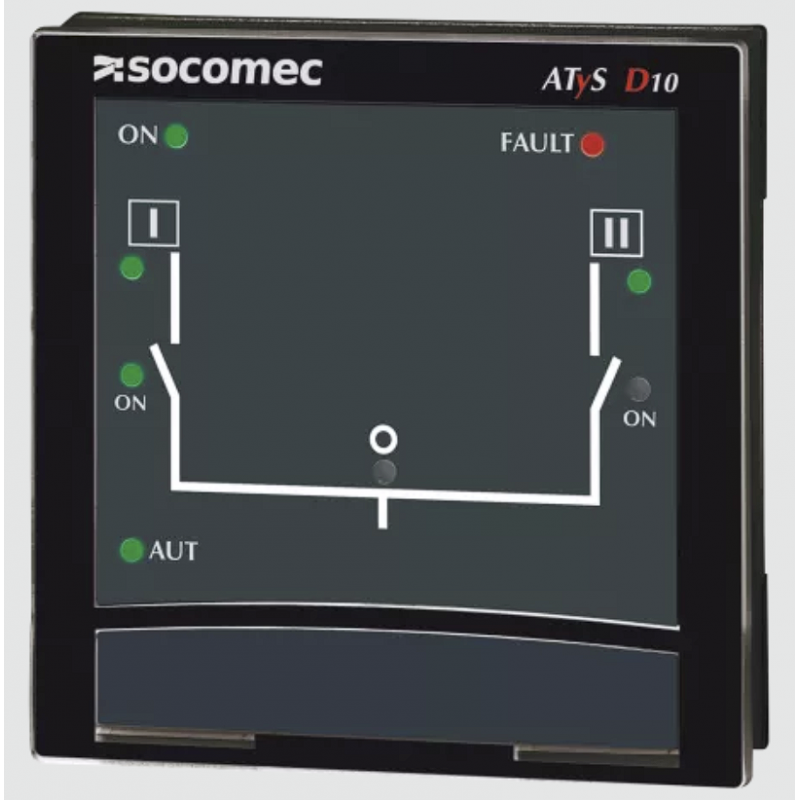 Дисплей LCD D-10, IP21, для ATyS, Socomec (95992010)