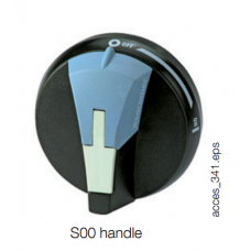 Ручка выносная фронтальная/боковая для Sirco M (I-0) 16...80 A IP65, Тип S00, Socomec (14731111)