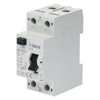 030105062000 - Дифференциальный выключатель нагрузки (УЗО) AFI2, 2P In-40А, 30mA, Тип AC, 6kA, ISKRA