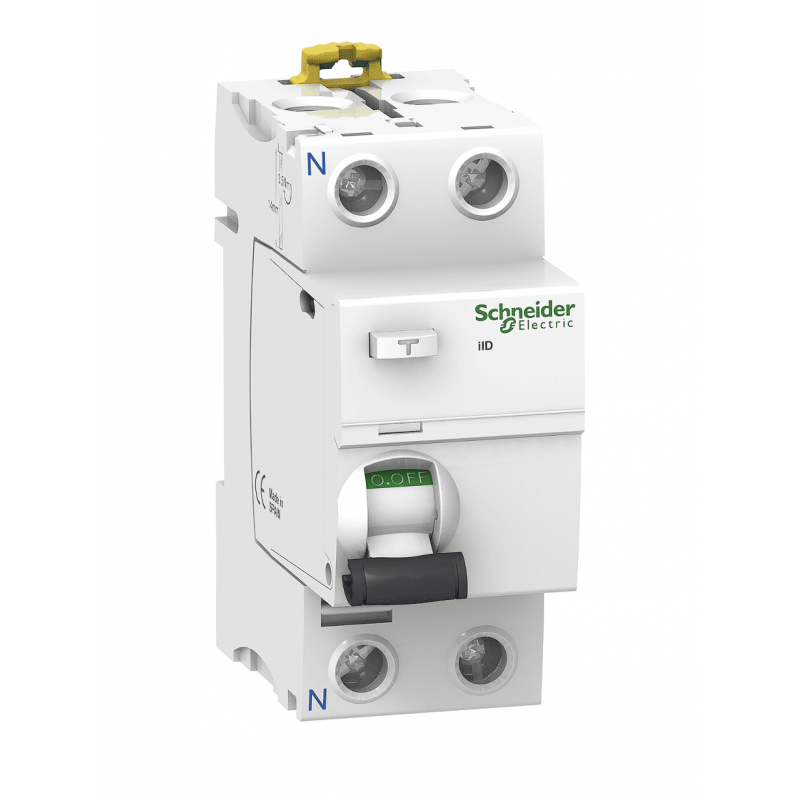 A9R41225 - Дифференциальный выключатель нагрузки (УЗО) ilD, 2P In-25А, 30mA, Тип AC, 10kA, Schneider Electric