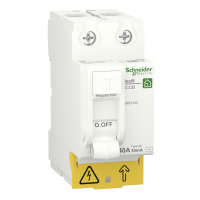 Устройство защитного отключения RESI9, 2P 40A 30мА, тип AC, 6kA. Schneider Electric (R9R51240)