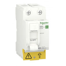 R9R54240 - Устройство защитного отключения RESI9, 2P 40A 300мА, тип AC, 6kA. Schneider Electric