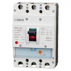 786103792000 - Автоматический выключатель  MOD2 3NL, 3P In-250 А, 36кА, термомагнитный (0.8-1), Iskra
