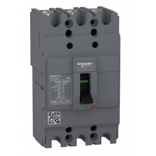 EZC100N3015 - Автоматический выключатель EasyPact EZC100N 3P In-15 А, 15кА, Schneider Electric