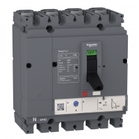 LV525323 - Автоматичний вимикач EasyPact CVS250B TM250D, 4P In-250 А, 25кА, термомагнитный (0.7-1), Schneider Electric