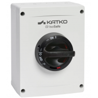 Выключатель безопасности в корпусе KEM (I-0), 3P Ith-40 A, IP66, Серый/Черный, KATKO (KEM 340 M3)