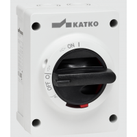 Выключатель безопасности в корпусе KEM (I-0), 3P Ith-40 A, IP66, Серый/Черный, KATKO (KEM 340U E/G)