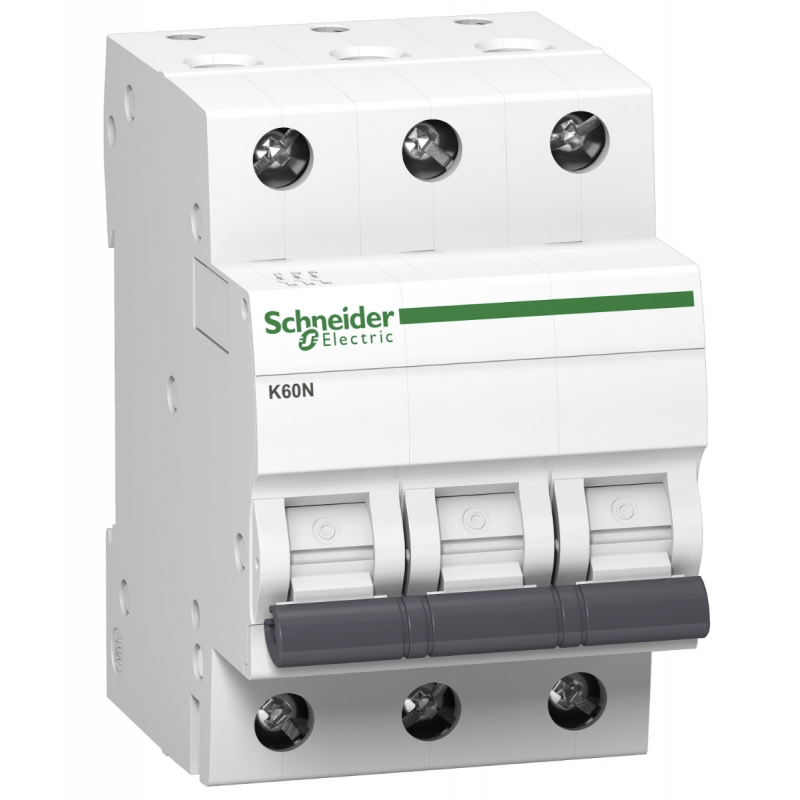 A9K02316 - Автоматический выключатель K60N, 3P In=16 A, кривая C, 6 кА, Schneider Electric