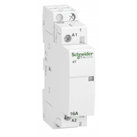 A9C22711 - Контактор модульный Acti9 iCT, In-16 A (AC-7A), Uc-230-240В AC, 1NO, Schneider Electric