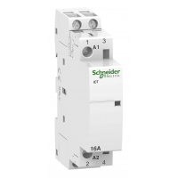 A9C22715 - Контактор модульный Acti9 iCT, In-16 A (AC-7A), Uc-230-240В AC, 1NO+1NC, Schneider Electric