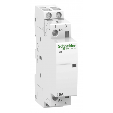 A9C22712 - Контактор модульный Acti9 iCT, In-16 A (AC-7A), Uc-230-240В AC, 2NO, Schneider Electric