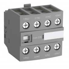 1SBN010140R1022 - Дополнительный контакт фронтальный CA4-22E, для AF26...AF96..-30-00, 2NO+2NC, ABB