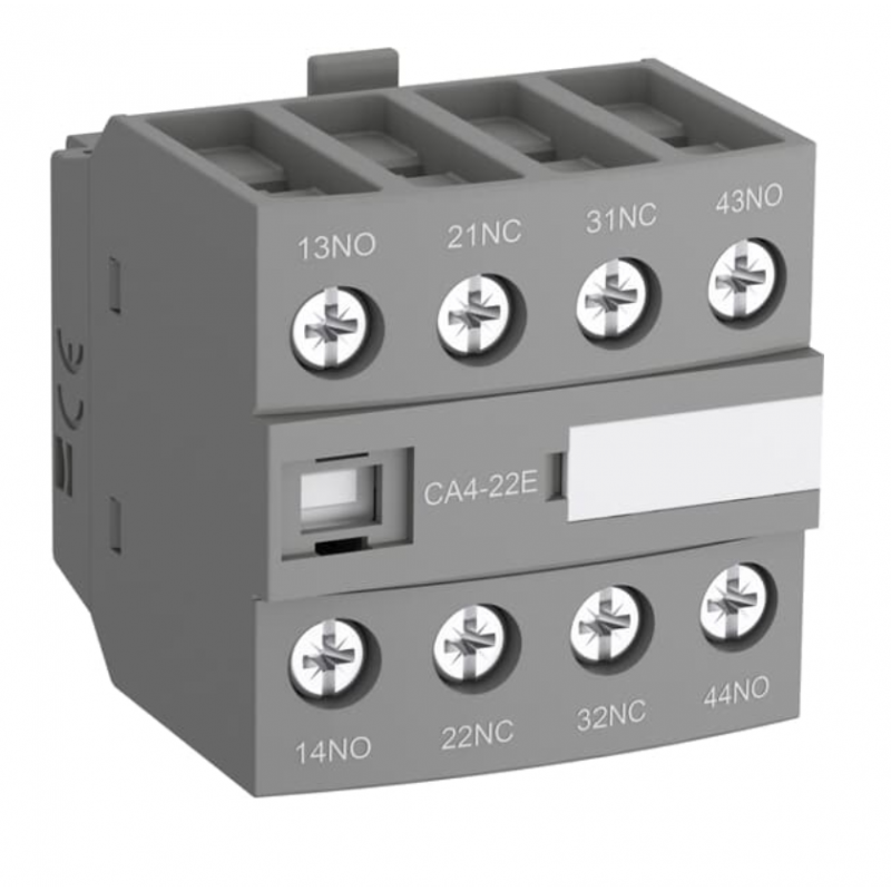 1SBN010140R1122 - Дополнительный контакт фронтальный CA4-22M, для AF09...AF16..-30-10, 2NO+2NC, ABB