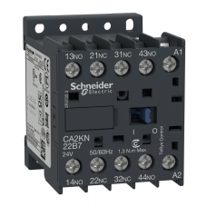 CA2KN22B7 - Реле управления TeSys K, Ith-10 A (AC-15/DC-13), Uc-24 В AC, 2NO+2NC, Schneider Electric