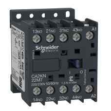 CA2KN22M7 - Реле управления TeSys K, Ith-10 A (AC-15/DC-13), Uc-220 В AC, 2NO+2NC, Schneider Electric