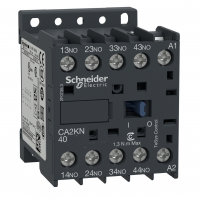 CA2KN40F7 - Реле управления TeSys K, Ith-10 A (AC-15/DC-13), Uc-110 В AC, 4NO, Schneider Electric