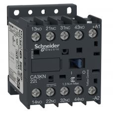 CA3KN22ED - Реле управления TeSys K, Ith-10 A (AC-15/DC-13), Uc-48 В DC, 2NO+2NC, Schneider Electric