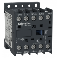 CA3KN31MD3 - Реле управления TeSys K, Ith-10 A (AC-15/DC-13), Uc-220 В DC, 3NO+1NC, встроенный супрессор, Schneider Electric