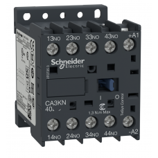 CA3KN40FD - Реле управления TeSys K, Ith-10 A (AC-15/DC-13), Uc-110 В DC, 4NO, Schneider Electric