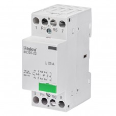 030046017000 - Контактор модульный IKD25-22, In-25 A (AC-7A), Uc-230 В AC/DC, 2NO+2NC, Iskra