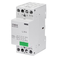 030046031000 - Контактор модульный IKD25-40, In-25 A (AC-7A), Uc-24 В AC/DC, 4NO, Iskra