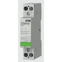 030120304000 - Контактор модульный IKD240-20, In-40 A (AC-7A), Uc-24 В AC/DC, 2NO, Iskra