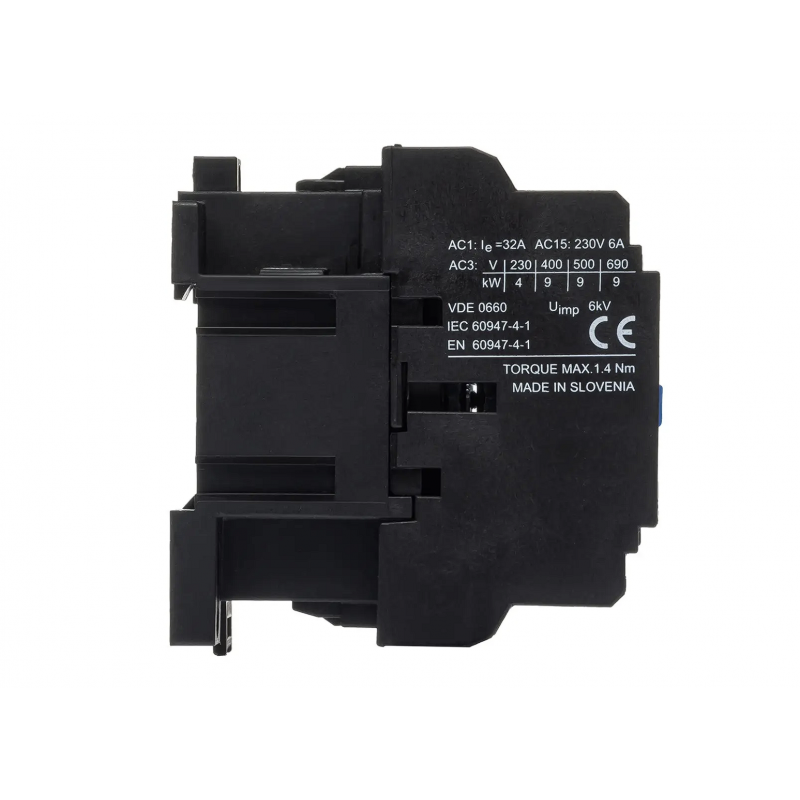 30050835000 - Контактор KNL18-10 M7, In-18 A, 7.5 кВт, Uc-220...240 В AC, 1NO, Iskra