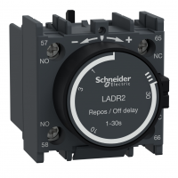 LADR2 - Дополнительный контакт Tesys D с задержкой времени выключения 0.1-30 секунд, Schneider Electric
