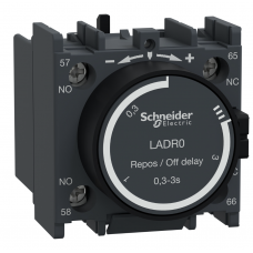 LADR0 - Дополнительный контакт Tesys D с задержкой времени выключения 0.3-3 секунд, Schneider Electric