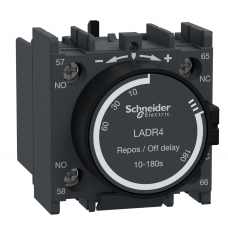 LADR4 - Дополнительный контакт Tesys D с задержкой времени выключения 10-180 секунд, Schneider Electric