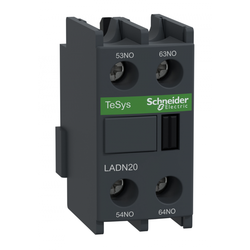 LADN20  - Дополнительный контакт Tesys D, 2NO, Schneider Electric