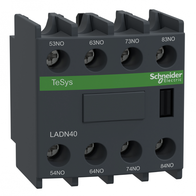 LADN40 - Дополнительный контакт Tesys D, 4NO, Schneider Electric