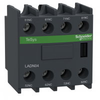 LADN04 - Дополнительный контакт Tesys D, 4NC, Schneider Electric