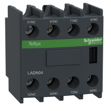 LADN04 - Дополнительный контакт Tesys D, 4NC, Schneider Electric
