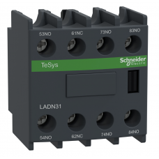 LADN31 - Дополнительный контакт Tesys D, 3NO+1NC, Schneider Electric