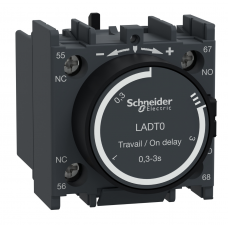LADT0 - Дополнительный контакт Tesys D с задержкой времени срабатывания 0.3-3 секунд, Schneider Electric