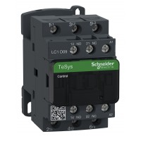 LC1D09Q7 - Контактор Tesys D, In-9 A, 4 кВт, Uc-380 В AC, 1NO+1NC, Schneider Electric