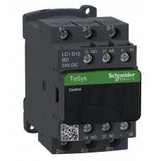 LC1D12P7 - Контактор Tesys D, In-12 A, 5,5 кВт, Uc-230 В AC, 1NO+1NC, Schneider Electric