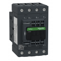 Контактор TeSys D, 4P, In-60 A (AC-1), Uc-24 В DC, 1NO+1NC, Schneider Electric (LC1DT60A3BD)