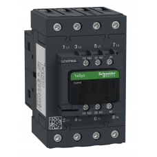 LC1DT80ABD - Контактор TeSys D, 4P, In-80 A (AC-1), Uc-24 В DC, 1NO+1NC, Schneider Electric