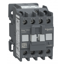 LC1E0601F5 - Контактор Tesys E, In-6 A, 2,2 кВт, Uc-110 В AC, 1NC, Schneider Electric