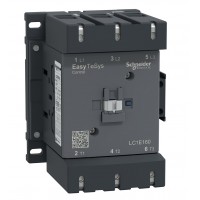 LC1E160M5 - Контактор Tesys E, In-160 A, 75 кВт, Uc-220 В AC, 1NO+1NC, Schneider Electric