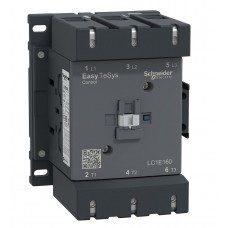 LC1E160M5 - Контактор Tesys E, In-160 A, 75 кВт, Uc-220 В AC, 1NO+1NC, Schneider Electric