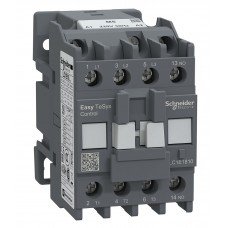 LC1E1810M5 - Контактор Tesys E, In-18 A, 7,5 кВт, Uc-220 В AC, 1NO, Schneider Electric