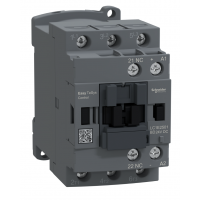 Контактор Tesys E, In-25 A, 11 кВт, Uc-24 В DC, 1NC, Schneider Electric (LC1E2501BD)
