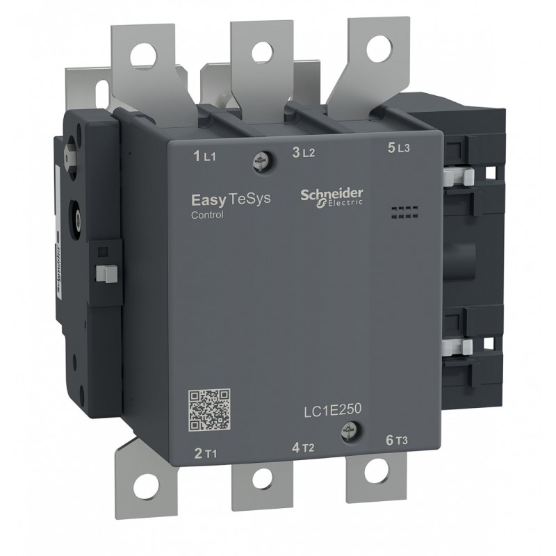 LC1E250B5 - Контактор Tesys E, In-250 A, 132 кВт, Uc-24 В AC, Schneider Electric